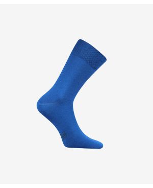 Modré ponožky se stříbrem