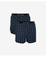 2PACK pánské trenýrky Calvin Klein slim fit vícebarevné NU1544A-KGW