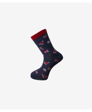 Barevné vánoční ponožky, 3 páry