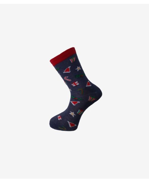 Barevné vánoční ponožky, 3 páry