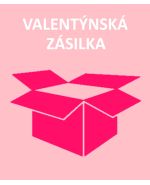 VALENTÝNSKÁ ZÁSILKA - 3 páry barevných ponožek a trenýrky