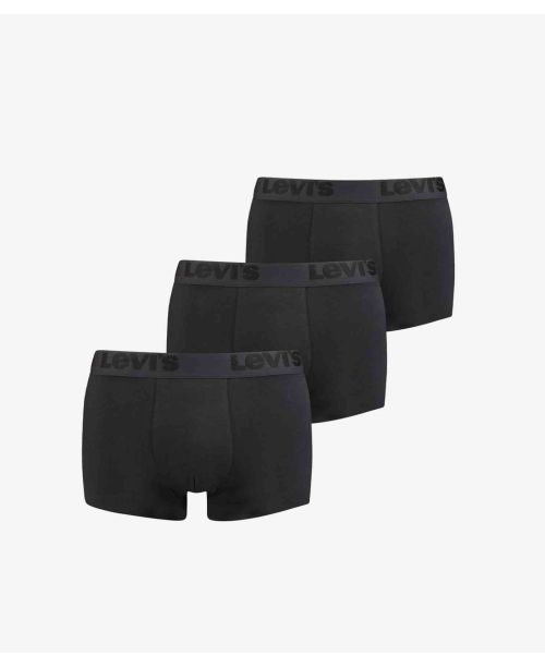 3PACK PÁNSKÉ BOXERKY LEVIS PREMIUM BLACK - ChlapskáZásilka.cz