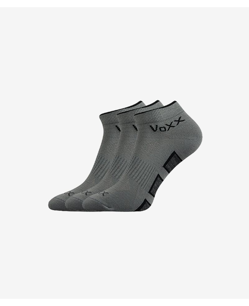 Pánské ponožky Dukaton silproX, sv. šedé, 3 páry