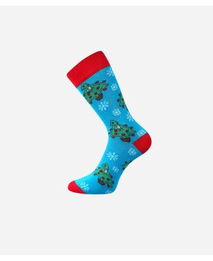 Barevné ponožky vánoční mix C, 3 páry