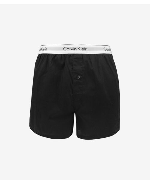 2PACK pánské trenýrky Calvin Klein slim fit černo šedé
