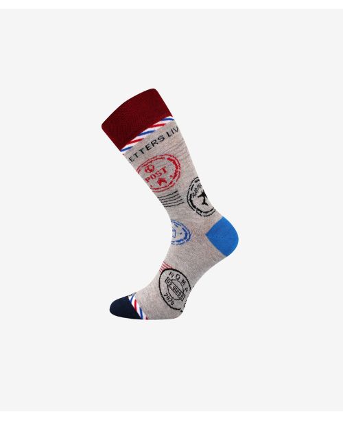 Barevné ponožky Woodoo mix A1, 3 páry