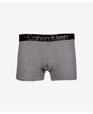 Pánské boxerky Calvin Klein Black White Stripe