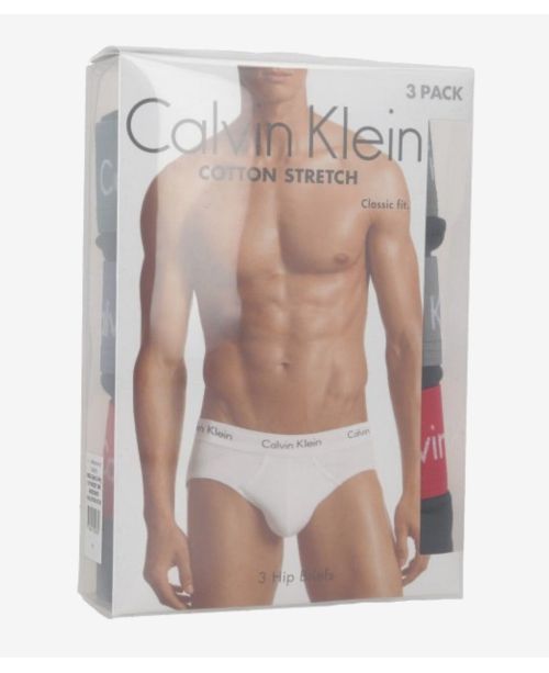 3PACK pánské slipy Calvin Klein mix U2661G-WHJ