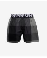 Trenky Represent MIKE 21255 - šedé - ChlapskáZásilka.cz