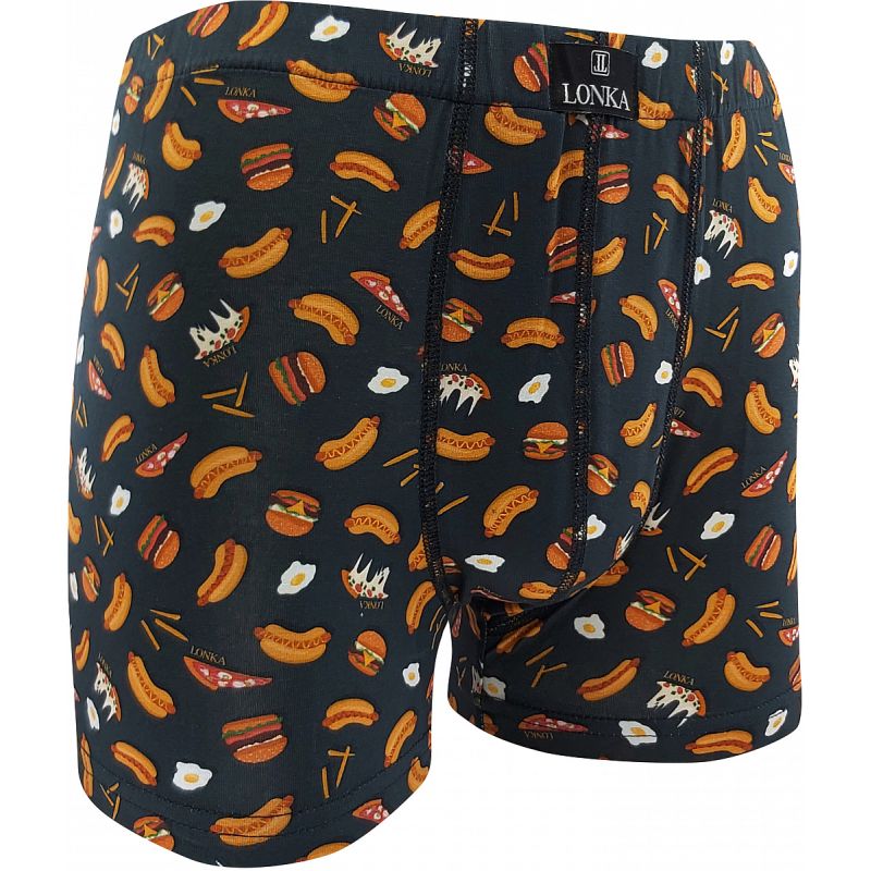 Pánské boxerky Kevin fastfood II