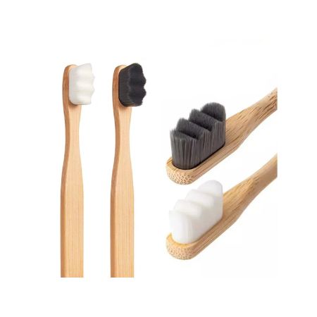 Set zubních kartáčků Nanosmile Eco Black&White