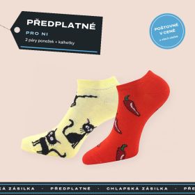 Předplatné pro ni – ponožky a kalhotky