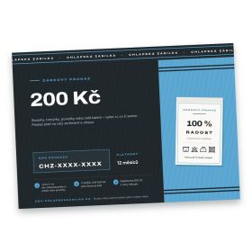 Dárkový poukaz pro něj – 200 Kč