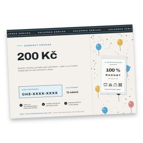 Dárkový poukaz k příležitosti – 200 Kč