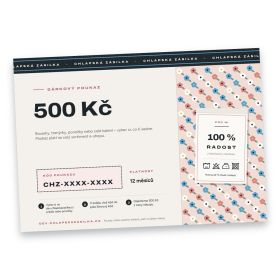 Dárkový poukaz pro ni – 500 Kč