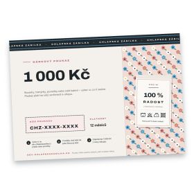 Dárkový poukaz pro ni – 1 000 Kč
