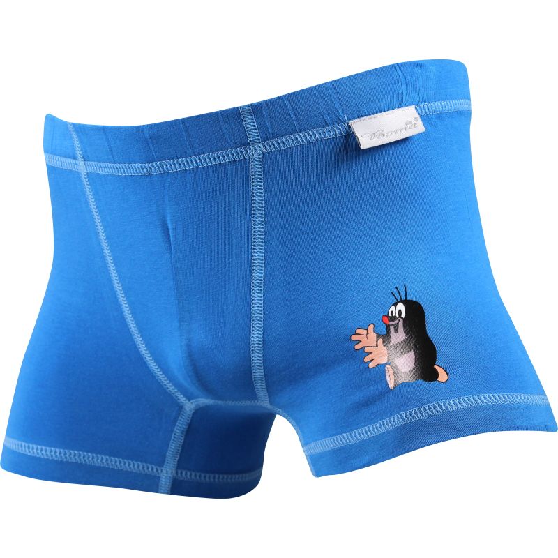 Chlapecké boxerky KR 003 s obrázkem Krtka modré