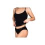 Dámské kalhotky Bamboo Seamless 001 bambusové černé