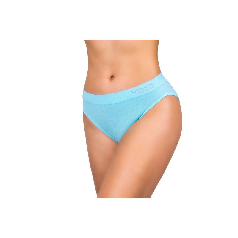 Dámské kalhotky Bamboo Seamless 001 bambusové světle modré