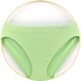 Dámské kalhotky Bamboo Seamless 001 bambusové světle zelené