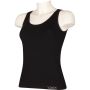 Dámská bambusová košilka Bamboo Seamless 011 bezešvá černá