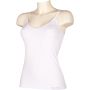 Dámská bambusová košilka Bamboo Seamless 013 bezešvá bílá
