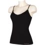 Dámská bambusová košilka Bamboo Seamless 013 bezešvá černá