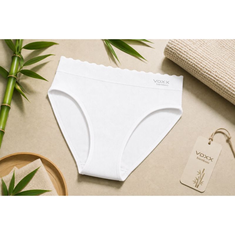 Dámské kalhotky Bamboo Seamless 007 bambusové bílé