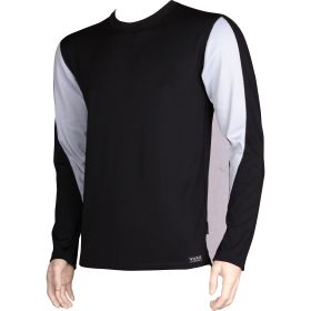 Pánské tričko Solid 01 thermo černo-šedé