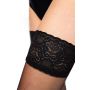Samodržící punčochy Lady hold-ups 20 DEN černé