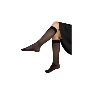 Dámské silonkové podkolenky Lady knee-socks 17 DEN černé 2 páry v balení