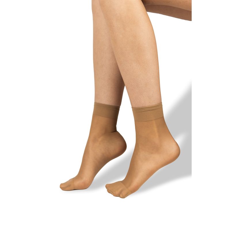 Dámské silonkové ponožky Lady socks 17 DEN tělové 2 páry