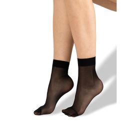 Dámské silonkové ponožky Lady socks 17 DEN černé 2 páry v balení