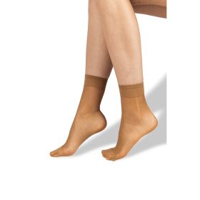 Dámské silonkové ponožky Lady socks 17 DEN opálené 2 páry v balení