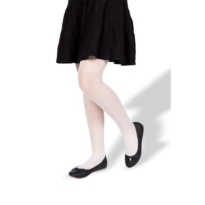 Dívčí punčochové kalhoty Little Lady tights 40 DEN bílé