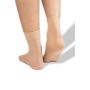 Dámské silonkové ponožky Nylon socks 20 DEN camel 2 páry v balení