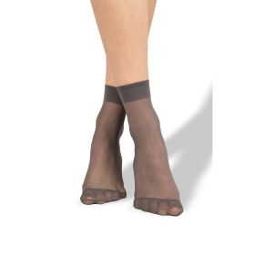 Dámské silonkové ponožky Nylon socks 20 DEN fumo 2 páry v balení