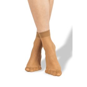 Dámské silonkové ponožky Nylon socks 20 DEN opálené 2 páry v balení