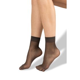 Dámské silonkové ponožky Lady socks 17 DEN kouřově šedé 2 páry v balení