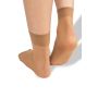 Dámské silonkové ponožky Nylon socks 20 DEN golden 5 párů v balení