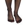 Dámské silonkové podkolenky Nylon knee-socks 20 DEN černé 2 páry balené pouze v sáčku