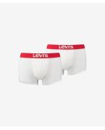 2PACK pánské boxerky Levis bílé - ChlapskáZásilka.cz