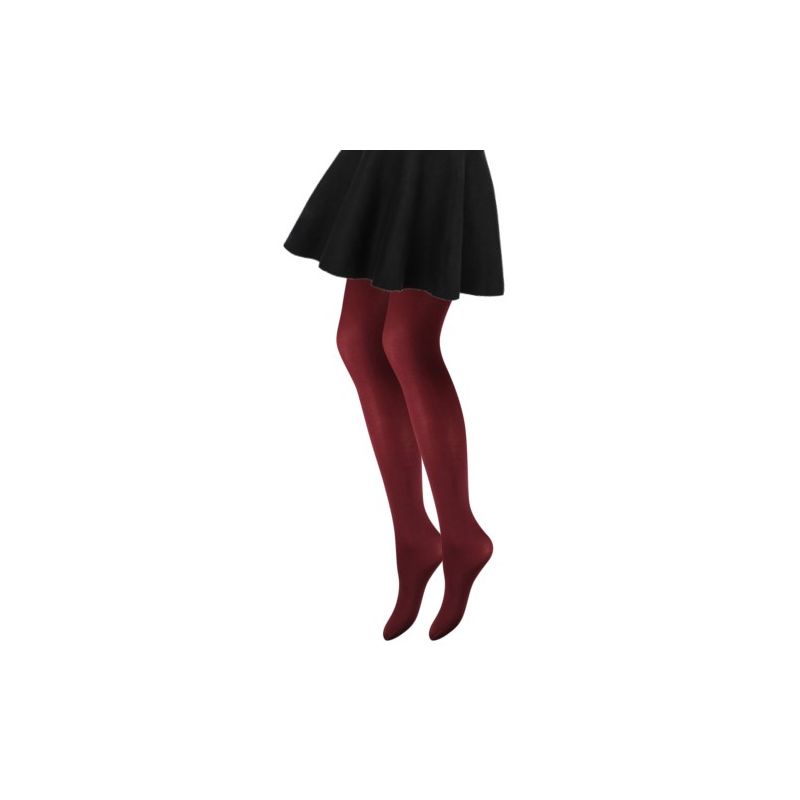 Dívčí punčochové kalhoty Girl Micro tights 50 DEN windsor wine