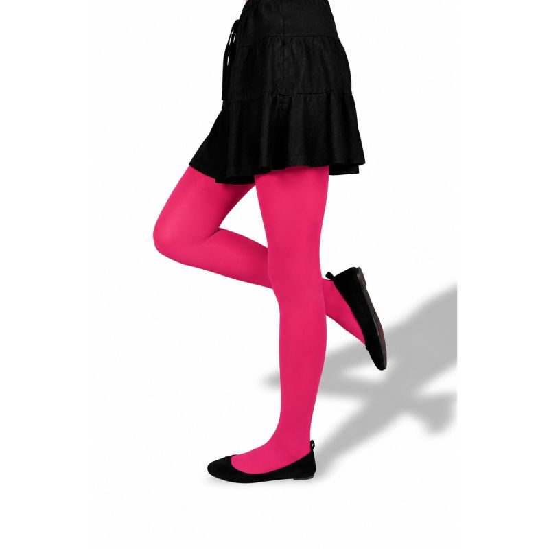 Dívčí punčochové kalhoty Girl Micro tights 50 DEN hot pink