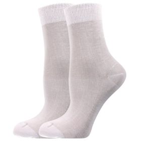 Dámské silonkové ponožky Cotton s bavlnou 60 DEN bílé