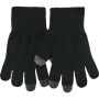 Rukavice unisex pletené Touch 01 na dotykový displej černé