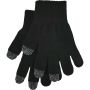 Rukavice unisex pletené Touch 01 na dotykový displej černé