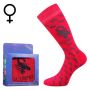 Ponožky se znamením zvěrokruhu Zodiac v krabičce štír magenta