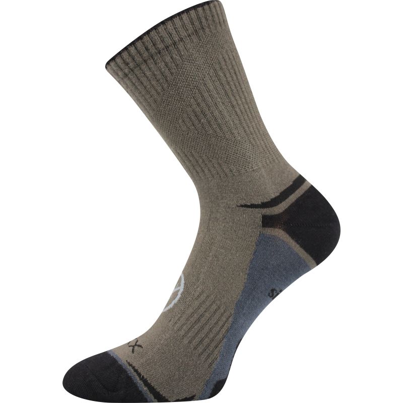 Outdoorové ponožky Optifan 03 khaki