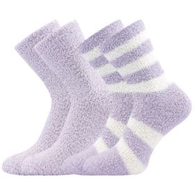 Dámské žinylkové ponožky Světlana 2pack Lila